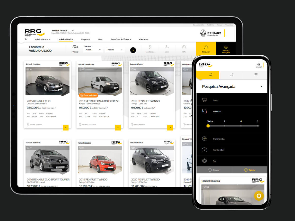 Used Vehicles and Advanced Search