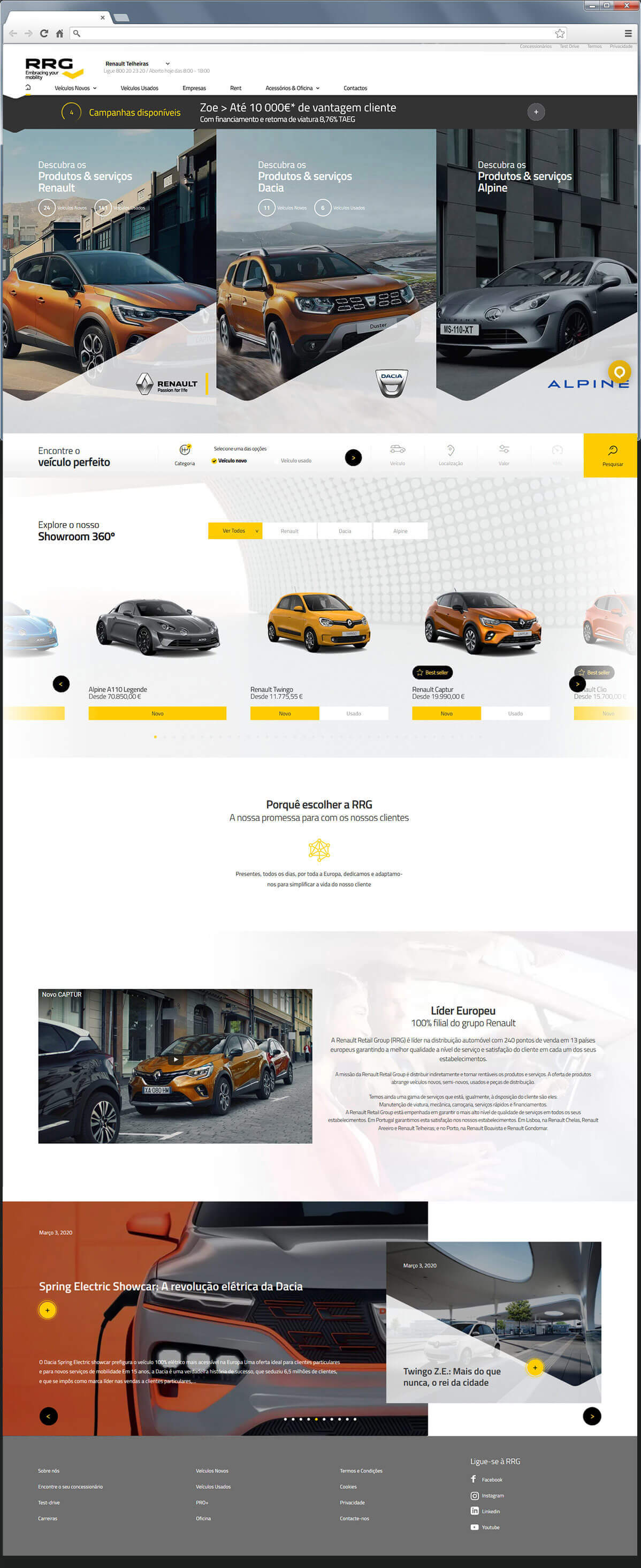 Homepage RRG