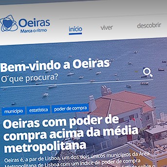 Image of the project Oeiras Municipality Portal